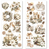 Ciao Bella Art Stickers Winter Season transparent adhesive sheets 5/Pkg