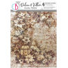 Ciao Bella Deluxe Paper Pearl Copper & Vellum Dual Pack A4 MIXED 6/Pkg Winter Season