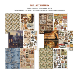 Ciao Bella The Last Mystery A4 Junk Journal Ephemera Book (32pcs) (CBB017)