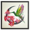 Lavinia Hummingbird Large Stamp LAV895