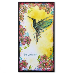 Lavinia Hummingbird Large Stamp LAV895