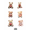 Reprint klippark Teddy - A4  KP0138