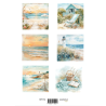 Reprint Papper Klippark - The Beach 2 - A4