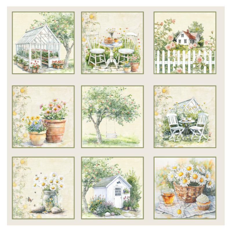 Reprint - SummerTags - 12x12 (30,5 x 30,5 cm)
