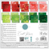 Craft Consortium Essential Craft Papers 6x6 Inch Paper Pad Ink Drops Festive (CCEPAD037B)
