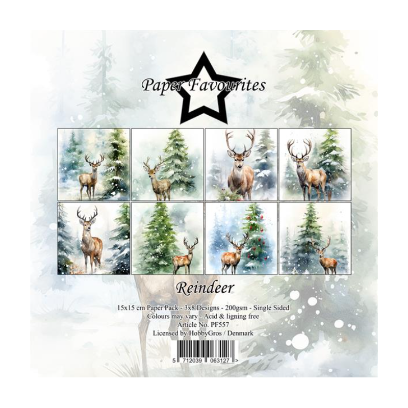 Paper Favourites Paper Pack "Reindeer" PF557