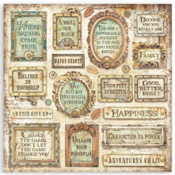 Stamperia Alterego 20,3X20,3 cm (8"X8") Small Pad 10 sheets