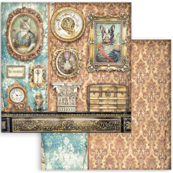 Stamperia Alterego 20,3X20,3 cm (8"X8") Small Pad 10 sheets