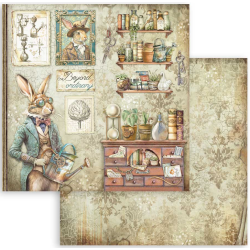 Stamperia Alterego 20,3X20,3 cm (8"X8") Small Pad 10 sheets