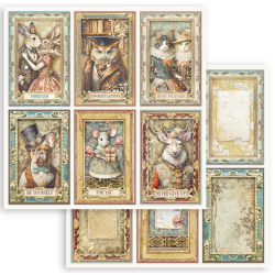 Stamperia Alterego 20,3X20,3 cm (8"X8") Small Pad 10 sheets