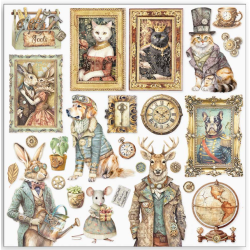 Stamperia Alterego 20,3X20,3 cm (8"X8") Small Pad 10 sheets