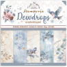 Stamperia Small Pad 10 sheets cm 20,3X20,3 (8"X8") - Create Happiness Dewdrops
