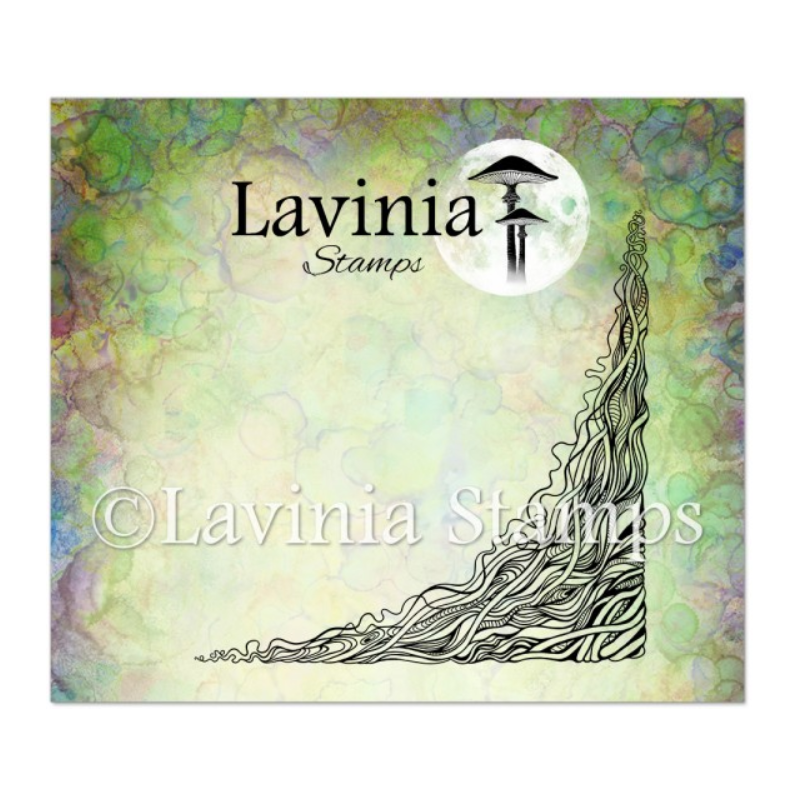Lavinia Dragon Tree Root Corner Stamp LAV875