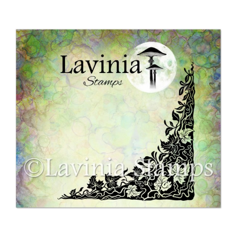 Lavinia Wild Leaf Corner Stamp LAV885