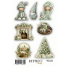 Reprint Home For Christmas 10x20cm Stickers (RS029)