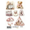 Reprint Happiness Baby Girl 10x20cm Stickers (RS030)