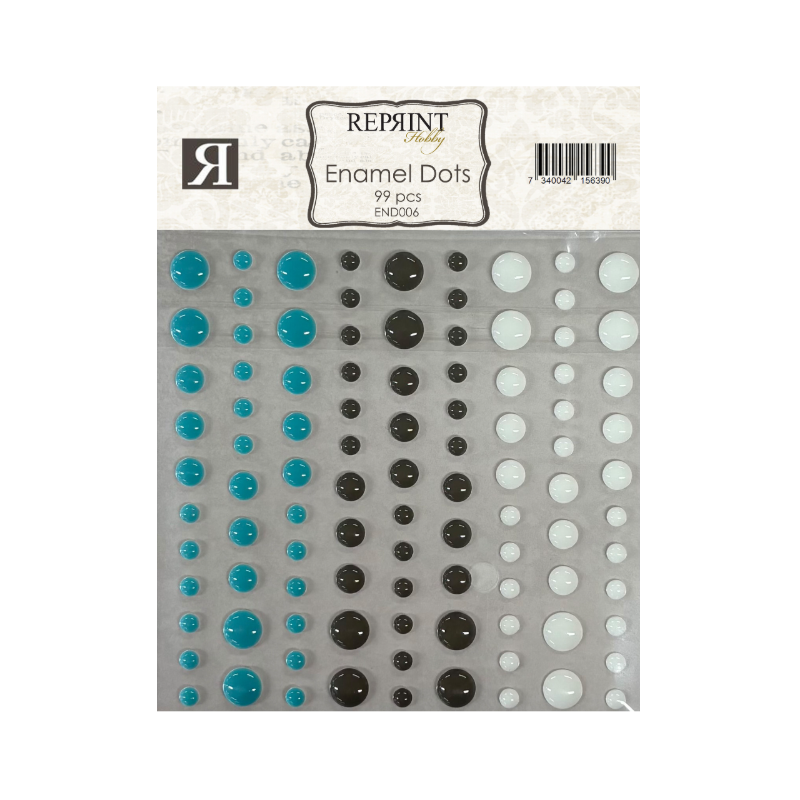 Reprint Masculine Moments Enamel Dost (99pcs) (END006)