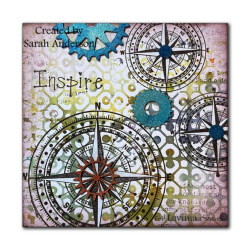 Lavinia stamp Compass Small LAV808