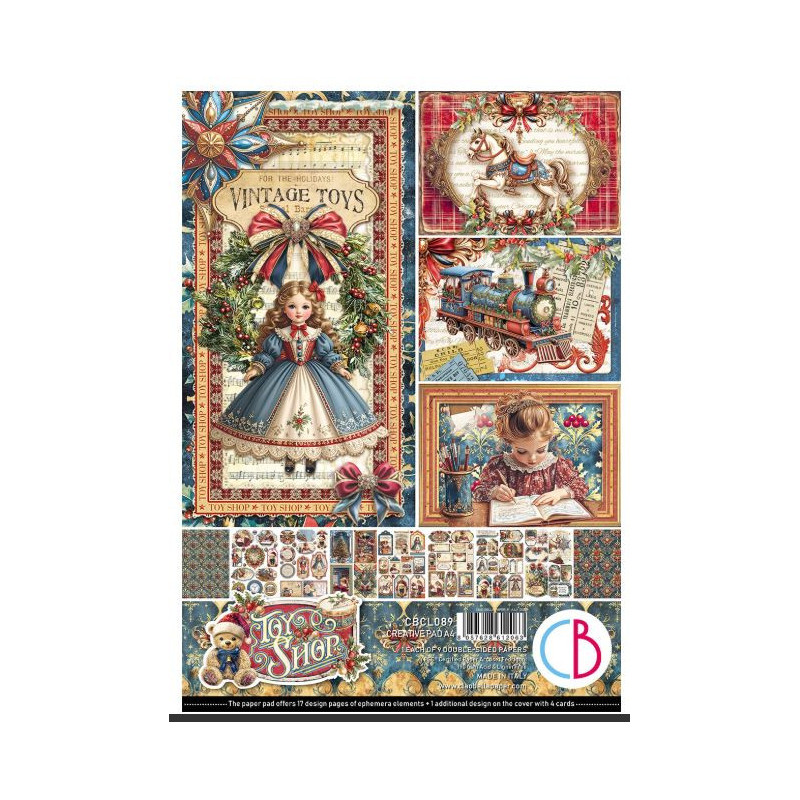 Ciao Bella Toy Shop Creative Pad A4