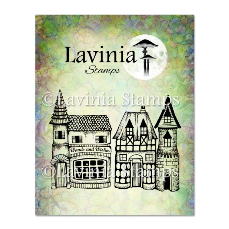 Lavinia stamp Fairy Shops 1 LAV143