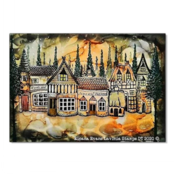 Lavinia stamp Fairy Shops 1 LAV143