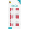 Nellie's Choice • Self-Adhesive Rhinestones Ø3-5mm Christmas Red 128pcs