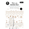 Studio Light • Essentials Foiled Cards Bronze patterns 24st kortbaser A6