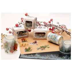 Studio Light • Essentials Clear Stickers Fairy Winter on a roll
