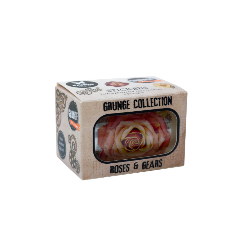 Studio Light • Grunge Collection Clear Stickers Vintage Roses