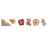 Studio Light • Grunge Collection Clear Stickers Vintage Roses