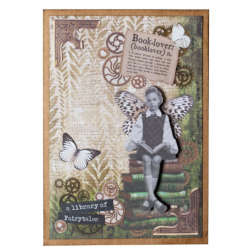 Studio Light • Grunge Collection Clear Stickers Vintage Roses
