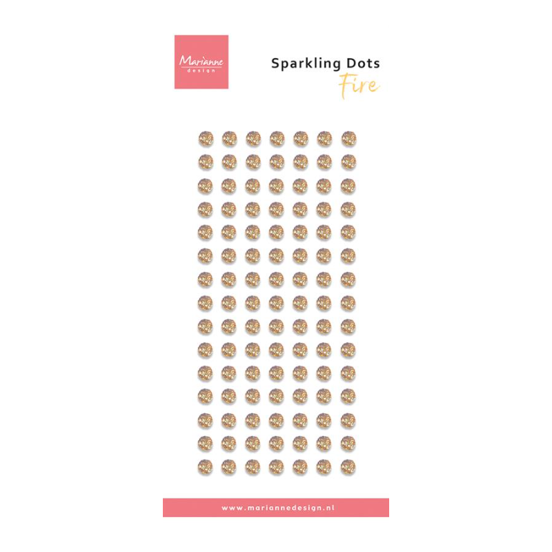 Marianne Design Sparkling dots "Fire" PL4541
