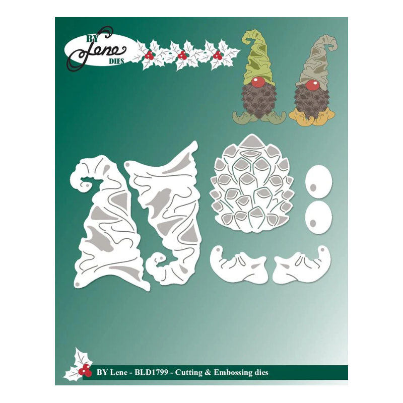 BY Lene Dies "Pine cone Gnomes" BLD1799