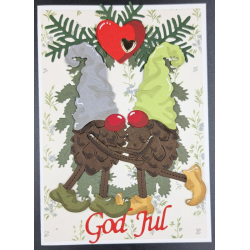 BY Lene Dies "Pine cone Gnomes" BLD1799