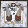 BY Lene Dies "Pine cone Gnomes" BLD1799