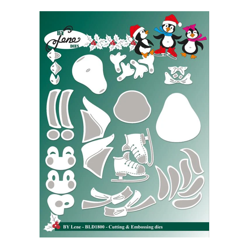 BY Lene Dies "Happy Penguins" BLD1800