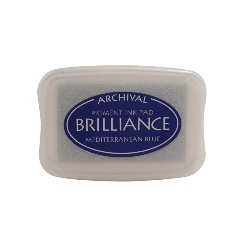 Tsukineko • Brilliance Ink Pad Mediterranean Blue