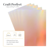 Craft Perfect • Mirror Card Iridescent 250g Angel Fire 5pcs