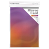 Craft Perfect • Mirror Card Iridescent 250g Indian Summer 5pcs
