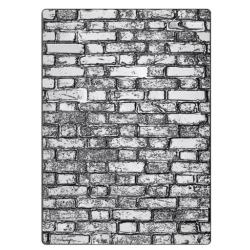 Sizzix • 3D Texture Fades Embossing Folder Brickwork Large/A5 by Tim Holtz