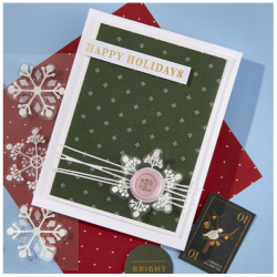 Merry Moments Dimensional Snowflakes (SCSE-020) 6 st