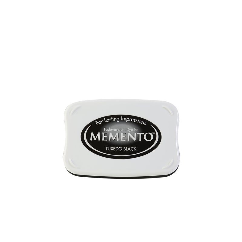 Memento stämpel dyna SVART ink pad tuxedo black