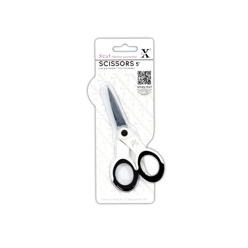 Xcut 5" Precision Scissors SAX (Soft Grip & Non-Stick) (XCU 255202)