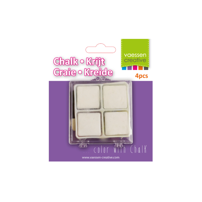 Vaessen Creative • Chalk 4pcs white