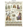 Stamperia Herbarium Silvae Junk Journal Stickers, Backgrounds, Cut-Outs (SBJK09)