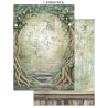 Stamperia Herbarium Silvae Junk Journal Stickers, Backgrounds, Cut-Outs (SBJK09)