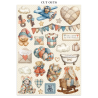 Stamperia Baby Junk Journal Stickers, Backgrounds, Cut-Outs (SBJK12)