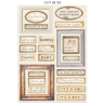 Stamperia Baby Junk Journal Stickers, Backgrounds, Cut-Outs (SBJK12)