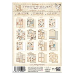 Stamperia Baby Junk Journal Stickers, Backgrounds, Cut-Outs (SBJK12)