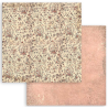 Stamperia Small Pad 10 sheets cm 20,3X20,3 (8"X8") Backgrounds Selection - Brocante Antiques